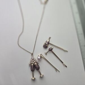 Betsy Johnson Champagne Jewelry